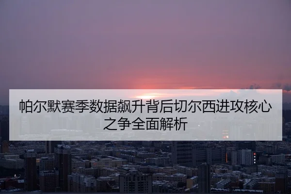 帕尔默赛季数据飙升背后切尔西进攻核心之争全面解析